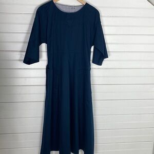 Dark Blue Scandinavian Dress Size XS